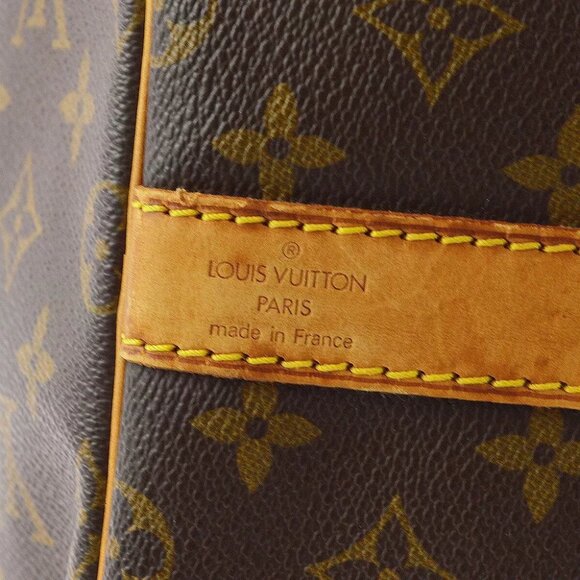 LOUIS VUITTON KEEPALL BANDOULIERE 55 TRAVEL BAG MONOGRAM - Picture 5 of 10